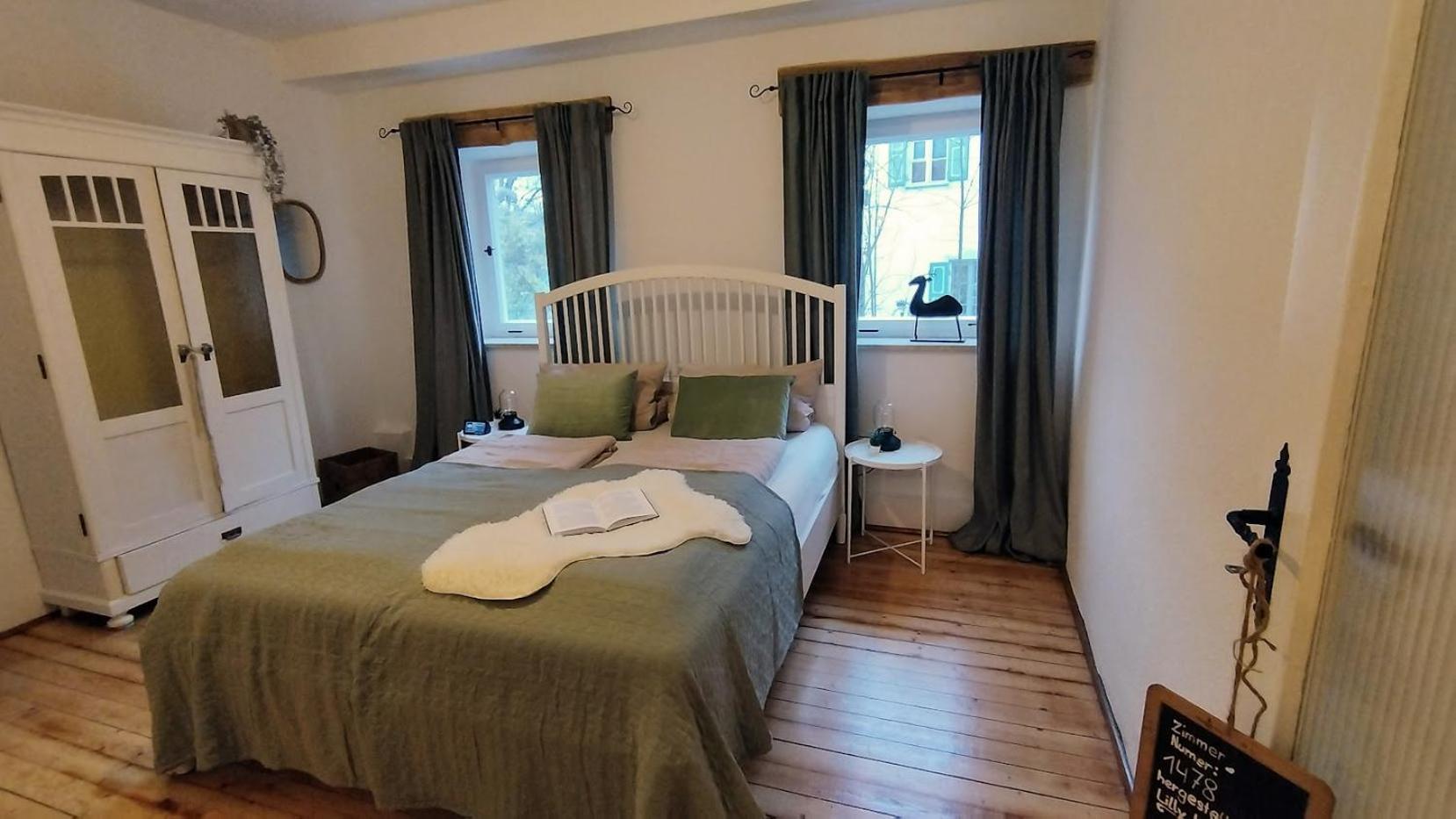 Seenswert - Vegane Pension Und Ferienwohnungen Am Ammersee Pähl Szoba fotó